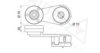 FORD 1027404 Tensioner Lever, v-ribbed belt
